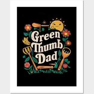 Green Thumb Dad | Father's Day | Dad Lover gifts Posters and Art